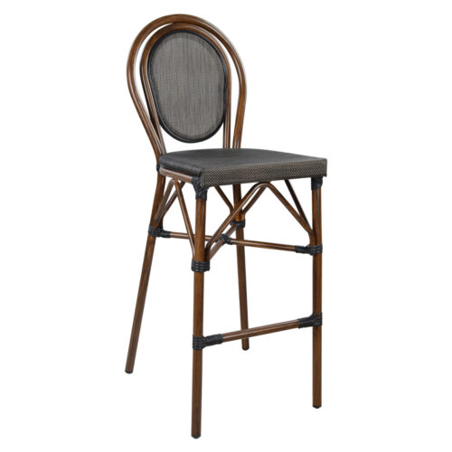 ΣΚΑΜΠΟ ΑΛΟΥΜΙΝΙΟΥ AZARIA HM5059 BAMBOO LOOK ΚΑΦΕ ΜΕ TEXTLINE 44x52x115Υεκ (x1)