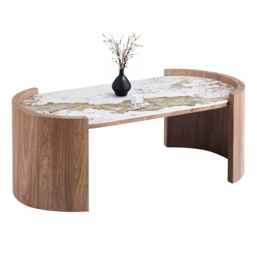 ΤΡΑΠΕΖΙ  ΣΑΛΟΝΙΟΥ MARBLEX HM18445 ΚΕΡΑΜΙΚΟ TOP PANDORA--MDF ΠΟΔΙΑ 120x60x43Υεκ (x1)