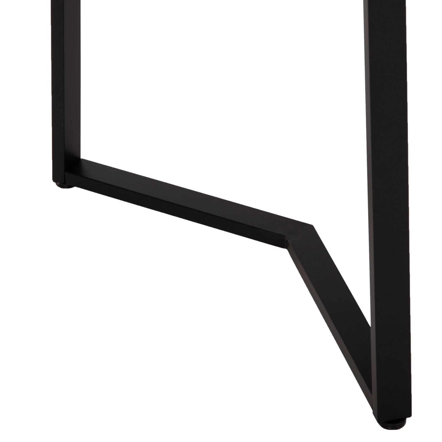 ΤΡΑΠΕΖΙ ΤΡΑΠΕΖΑΡΙΑΣ JAY HM9531 MDF ΚΑΡΥΔΙ-ΜΑΥΡA ΜΕΤΑΛΛΙΚΑ ΠΟΔΙΑ 120x70x76Υεκ. (x1) - Image 5