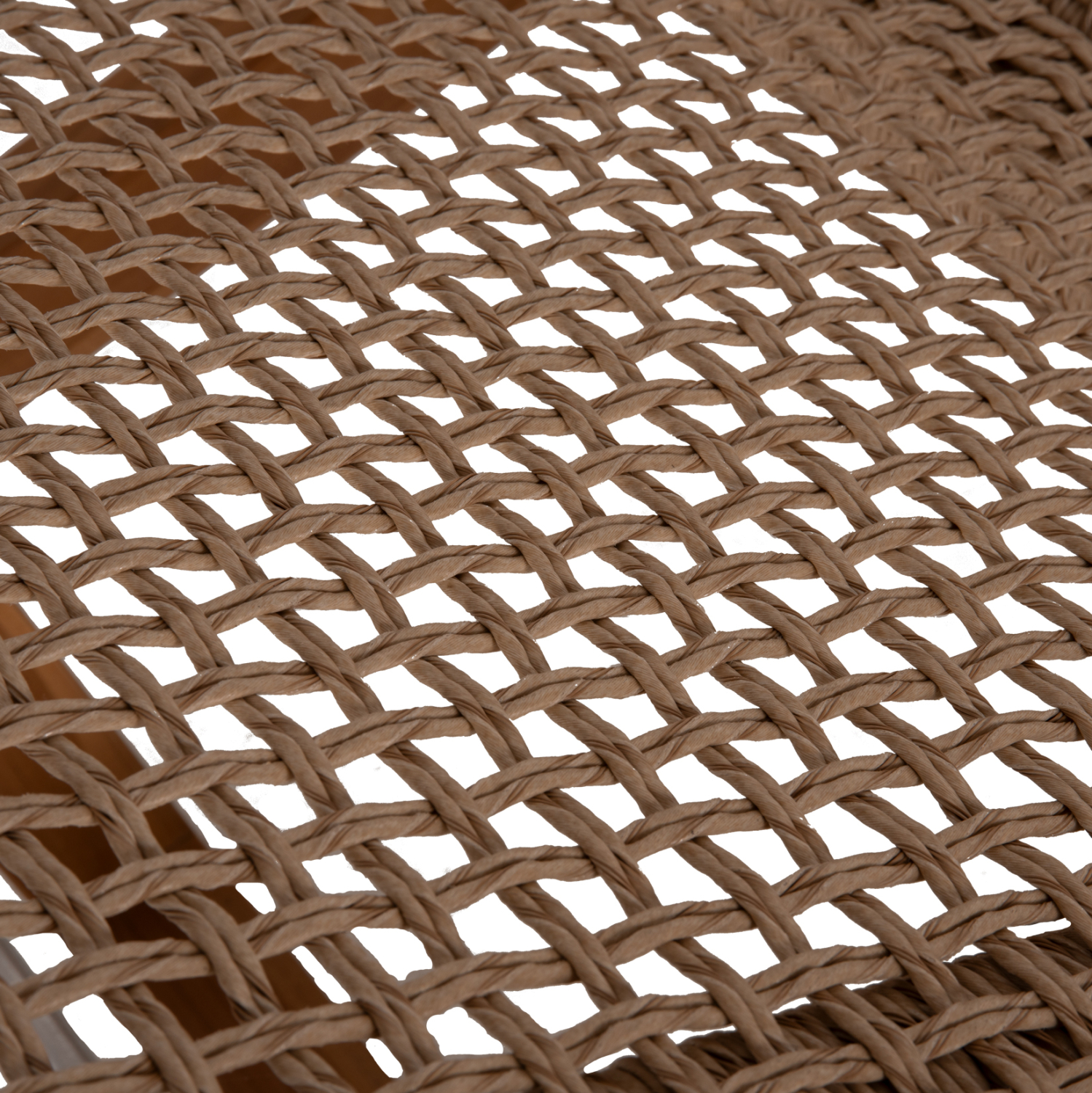 ΞΑΠΛΩΣΤΡΑ PATRON HM5993 TEAK ΞΥΛΟ ΚΑΙ ΣΧΟΙΝΙ VIRO ΣΕ ΠΛΕΞΗ WICKER 191x65x86Yεκ. (x1) - Image 9