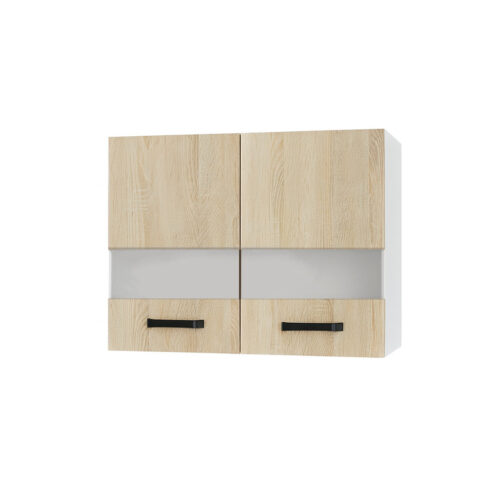 Anita Πάνω Ντουλάπι-Βιτρίνα Σονόμα 80x32x57cm