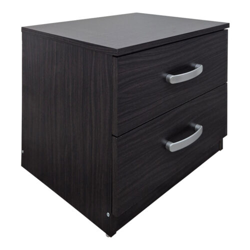 Κομοδίνο Athos pakoworld σε wenge απόχρωση 48x40x41.5εκ (x1)