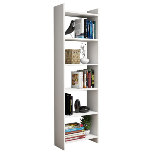 ΒΙΒΛΙΟΘΗΚΗ CLASSIKER HM9226.11 ΜΕΛΑΜΙΝΗΣ ΛΕΥΚH 48,5x22x160Υεκ. (x1)