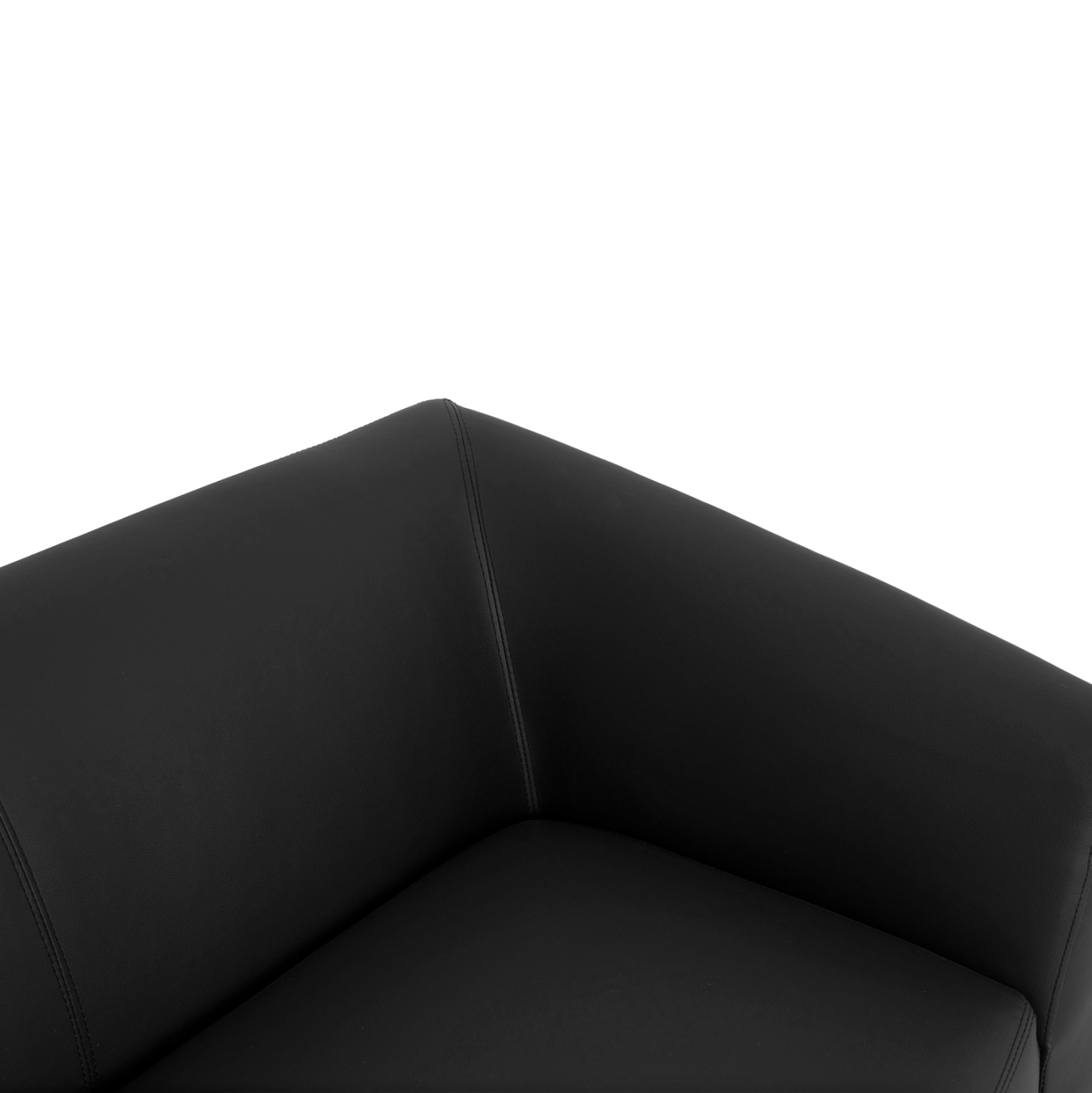 ΚΑΝΑΠΕΣ 3ΘΕΣΙΟΣ KIANA HM3122.31 ΜΕ ΜΑΥΡΟ PU 180x75x71 εκ. (x1) - Image 4