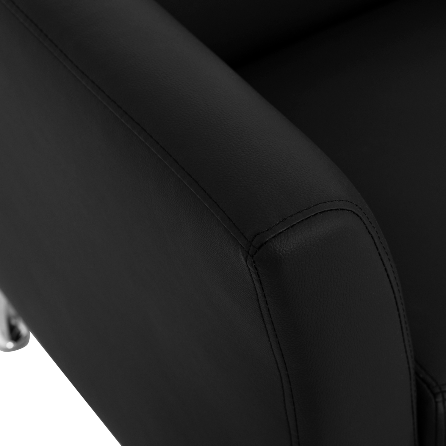 ΚΑΝΑΠΕΣ 3ΘΕΣΙΟΣ KIANA HM3122.31 ΜΕ ΜΑΥΡΟ PU 180x75x71 εκ. (x1) - Image 5