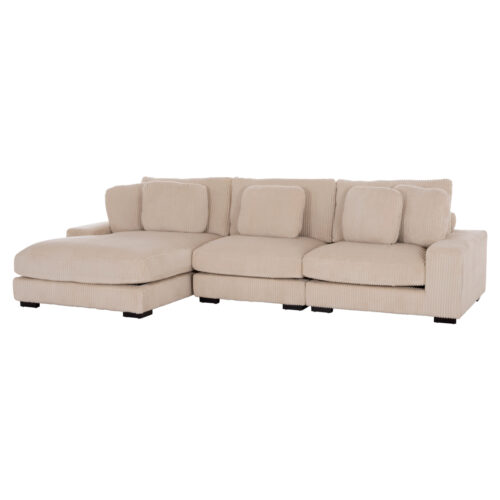 ΚΑΝΑΠΕΣ ΑΡΙΣΤΕΡΗ ΓΩΝΙΑ CRANFIELD HM3287.02L ΜΠΕΖ ΡΙΓΕ ΥΦΑΣΜΑ 315x167(γωνία)x67Υεκ. (x1)