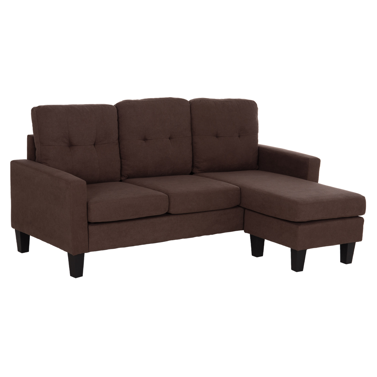 ΚΑΝΑΠΕΣ ΓΩΝΙΑ ΑΝΑΣΤΡΕΨΙΜΗ MEGGY HM3297.12 ΚΑΦΕ ΥΦΑΣΜΑ 184.5x129x86Yεκ. (x1) - Image 4