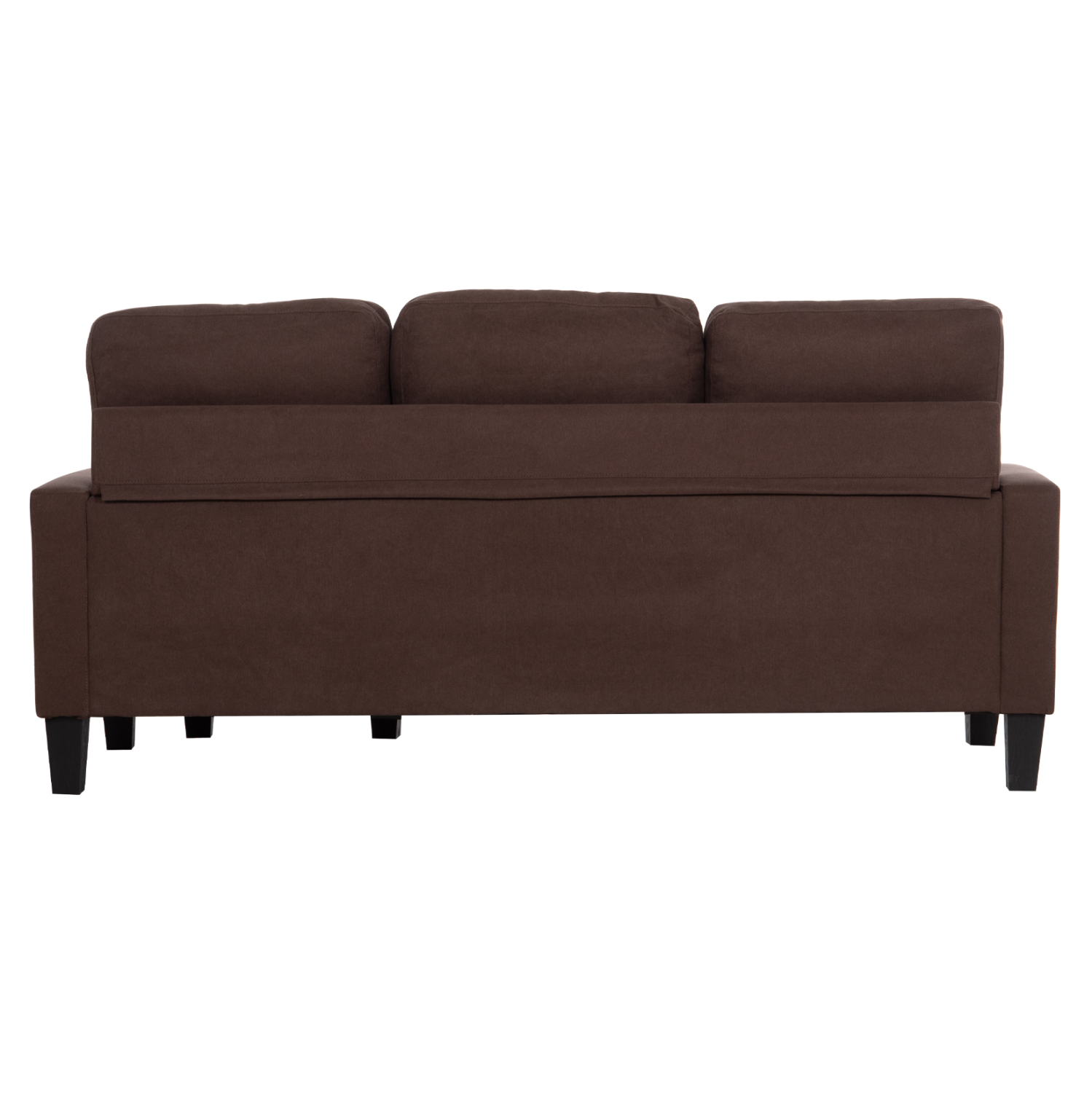 ΚΑΝΑΠΕΣ ΓΩΝΙΑ ΑΝΑΣΤΡΕΨΙΜΗ MEGGY HM3297.12 ΚΑΦΕ ΥΦΑΣΜΑ 184.5x129x86Yεκ. (x1) - Image 7
