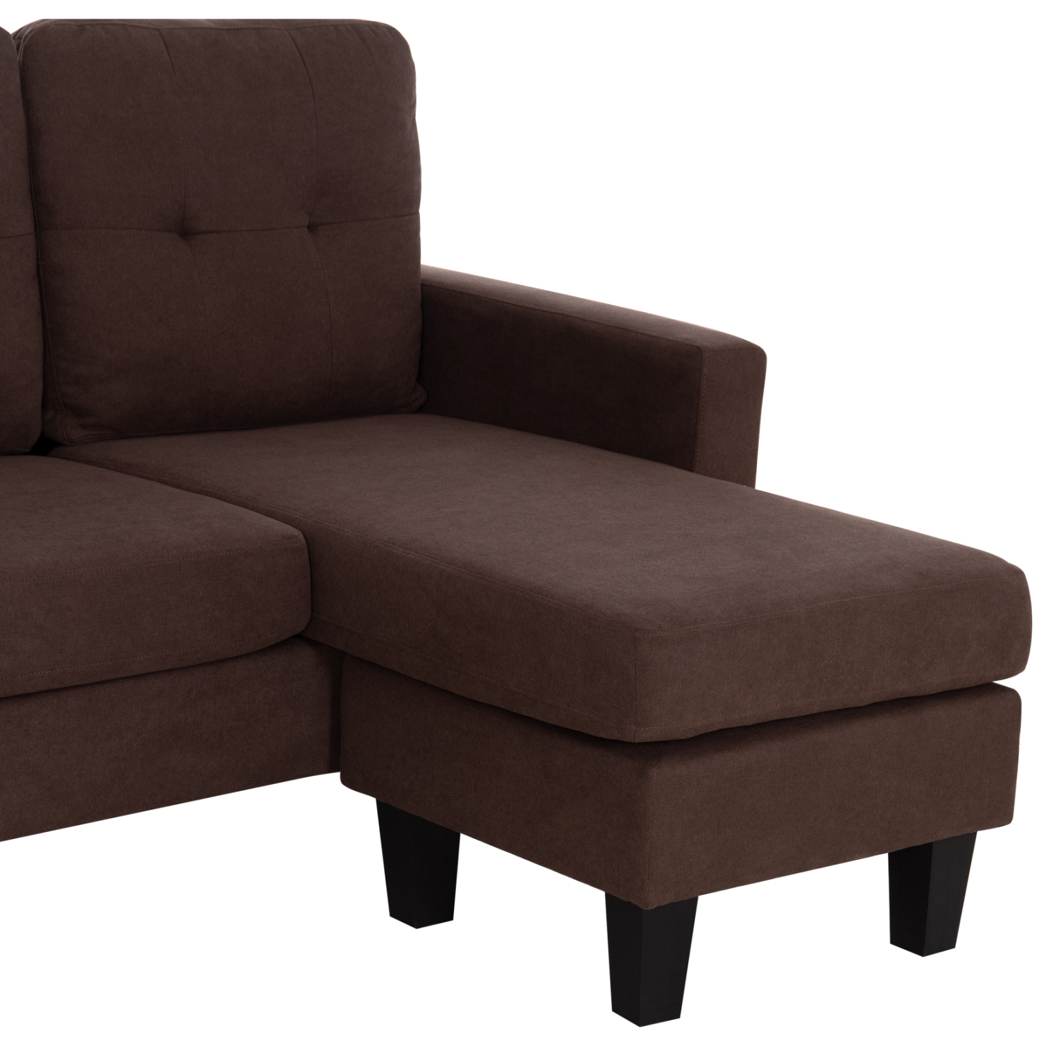 ΚΑΝΑΠΕΣ ΓΩΝΙΑ ΑΝΑΣΤΡΕΨΙΜΗ MEGGY HM3297.12 ΚΑΦΕ ΥΦΑΣΜΑ 184.5x129x86Yεκ. (x1) - Image 9