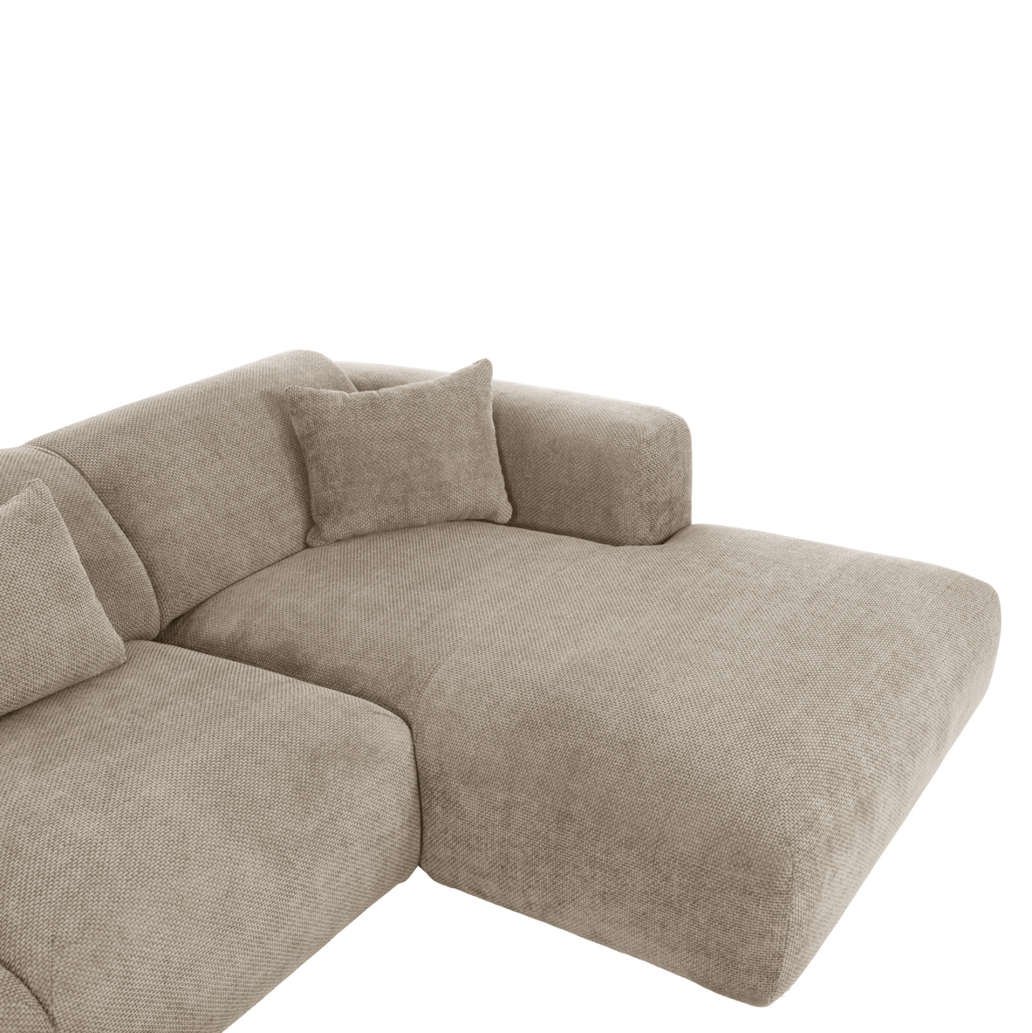 ΚΑΝΑΠΕΣ ΓΩΝΙΑ BRICKEN HM3275.01R ΜΠΕΖ ΥΦΑΣΜΑ 110-282x98-160x72Υεκ. (x1) - Image 8
