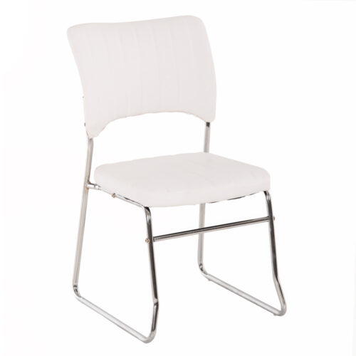 ΚΑΡΕΚΛΑ QUENTI HM1071.02 ΛΕΥΚΗ 52x60x85 εκ. (x4)