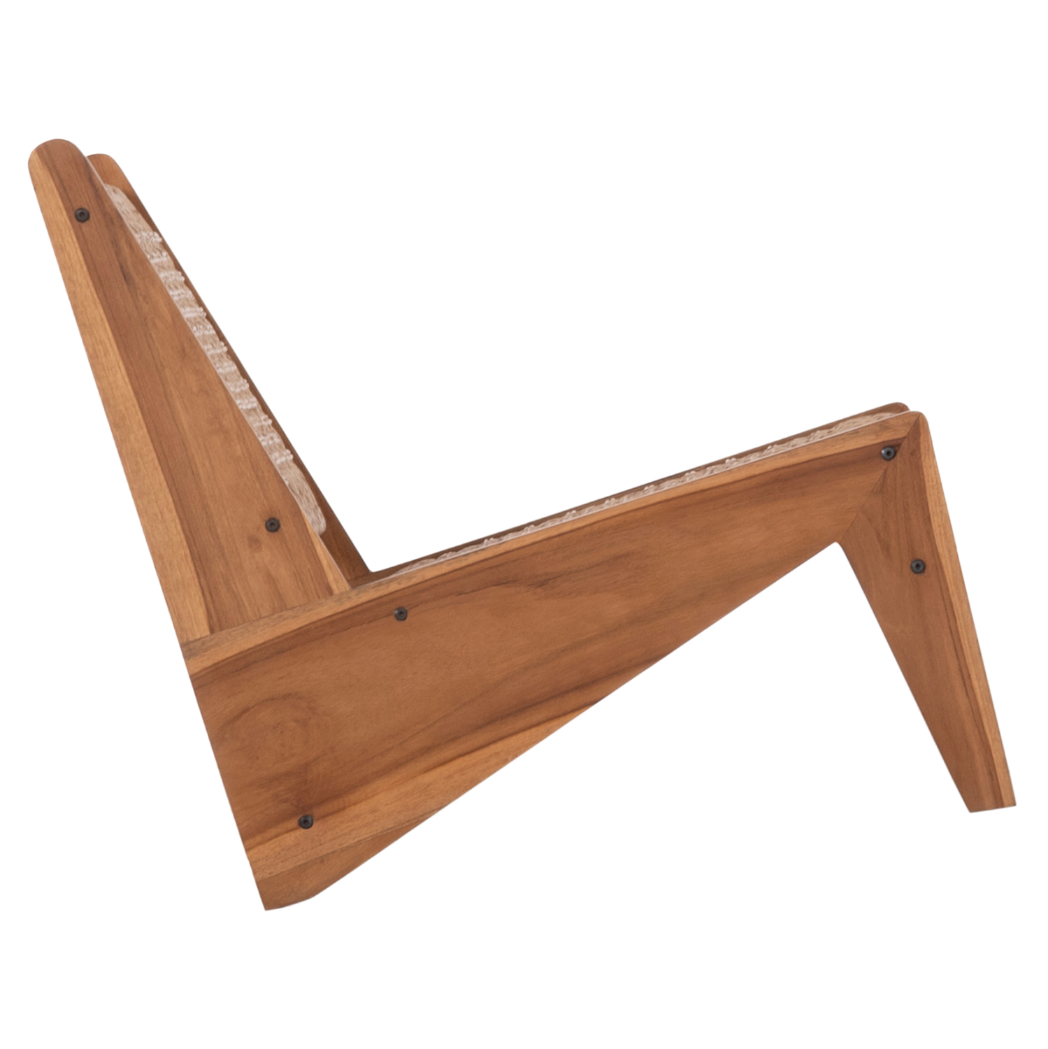 ΚΑΡΕΚΛΑ LOUNGE LUKILLA HM9913 ΞΥΛΟ TEAK ΣΕ ΦΥΣΙΚΟ--ΣΥΝΘ.ΣΧΟΙΝΙ ΜΠΕΖ 55,5x74x65Υεκ. (x1) - Image 4