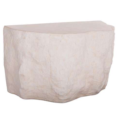 ΚΟΝΣΟΛΑ ΒΡΑΧΟΣ INTERON HM18152.02 FIBER CEMENT ΣΕ ΛΕΥΚΟ--120x50x71Υεκ. (x1)