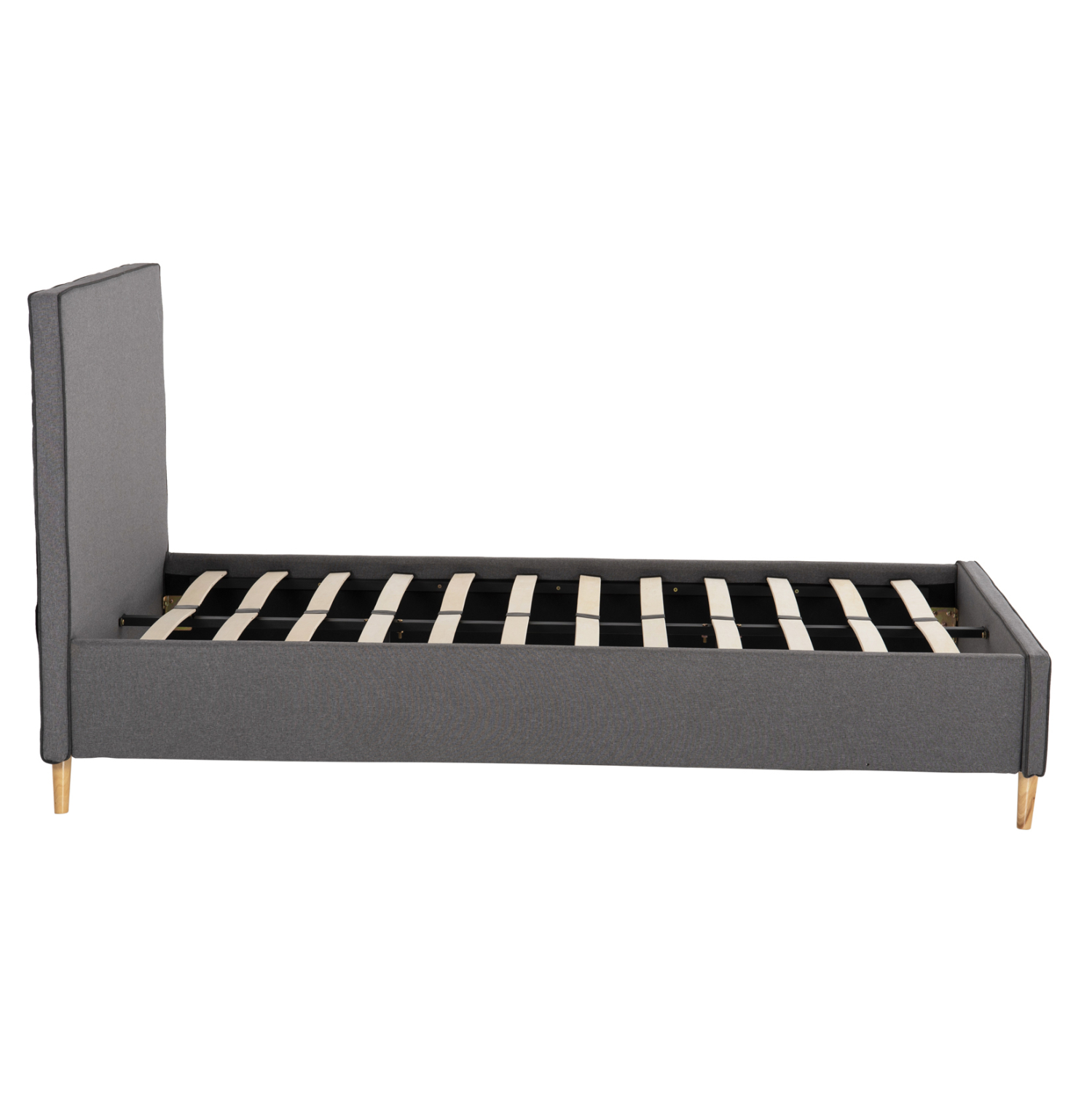 ΚΡΕΒΑΤΙ ΗΜΙΔΙΠΛΟ ΜΕ ΣΤΡΩΜΑ MAYLIN HM10758.10 ΓΚΡΙ ΥΦΑΣΜΑ--ΣΤΡΩΜΑ 120Χ200εκ (x1) - Image 5