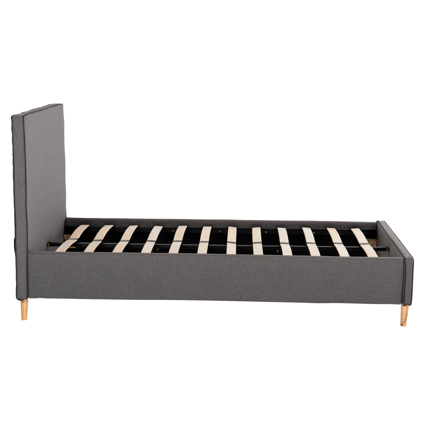 ΚΡΕΒΑΤΙ ΗΜΙΔΙΠΛΟ ΜΕ ΣΤΡΩΜΑ MAYLIN HM10802.02 ΓΚΡΙ ΥΦΑΣΜΑ--ΣΤΡΩΜΑ 120Χ200εκ (x1) - Image 5