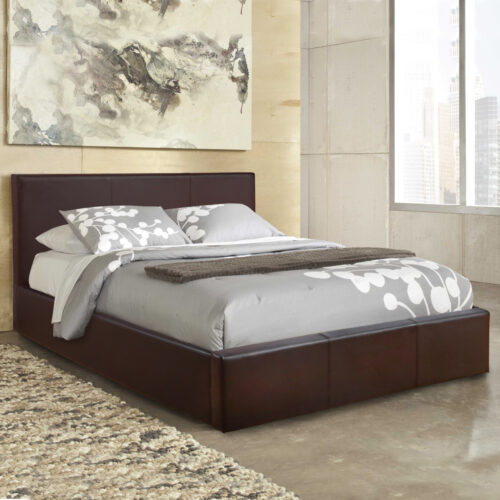 ΚΡΕΒΑΤΙ BOBBI PU ΚΑΦΕ ΜΕ ΑΠΟΘΗΚΕΥΤΙΚΟ ΧΩΡΟ HM554.02 150x200 εκ. (x1)