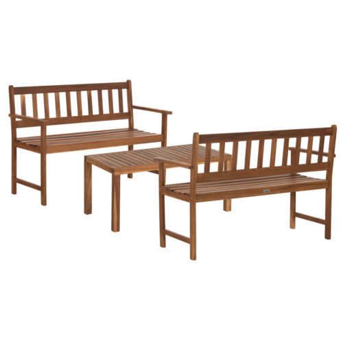 LOUNGE ΣΕΤ ΕΞ.ΧΩΡΟΥ 3ΤΜΧ FORNEL HM10988 ΞΥΛΟ ΑΚΑΚΙΑΣ ΣΕ ΦΥΣΙΚΟ (x1)