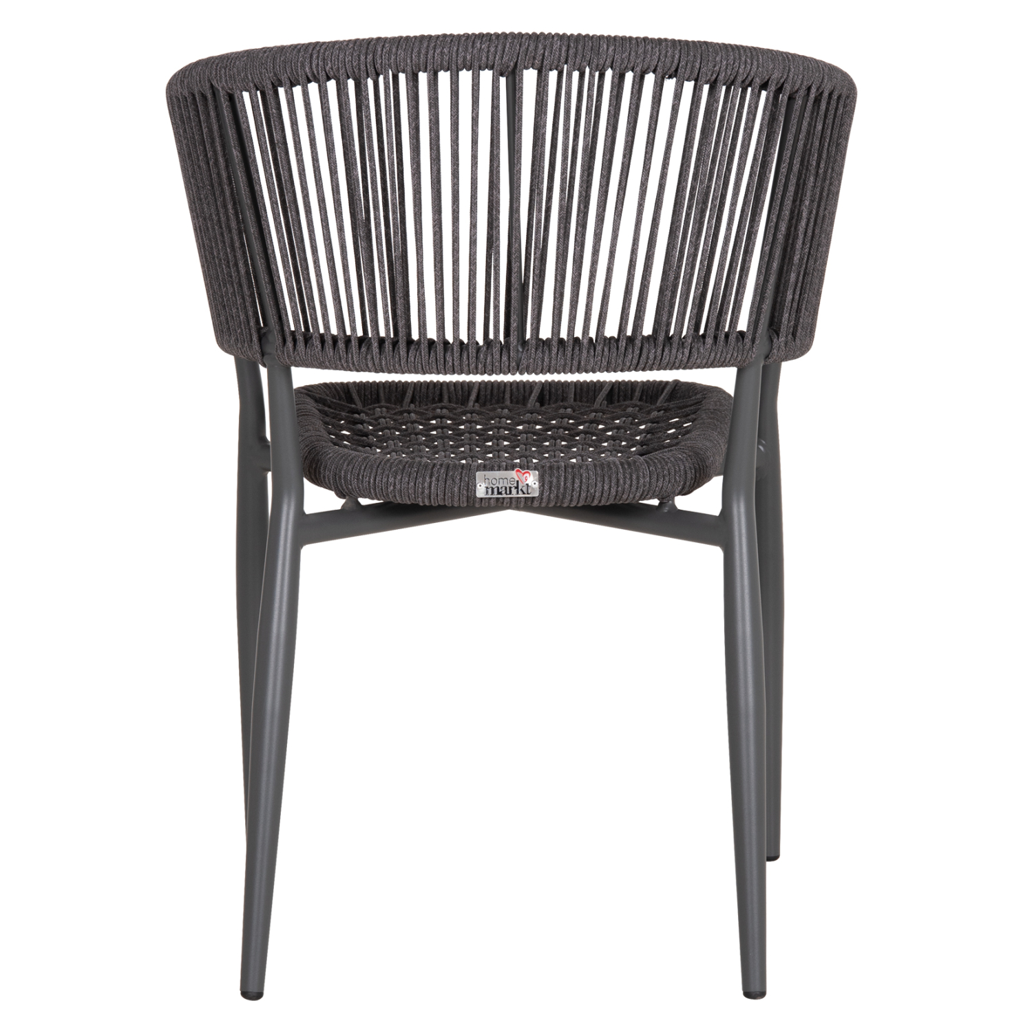 ΠΟΛΥΘΡΟΝΑ ΑΛΟΥΜΙΝΙΟΥ EULO HM5783.21 ΓΚΡΙ-TWISTED RATTAN ΓΚΡΙ 57x63x77Υεκ. (x1) - Image 14