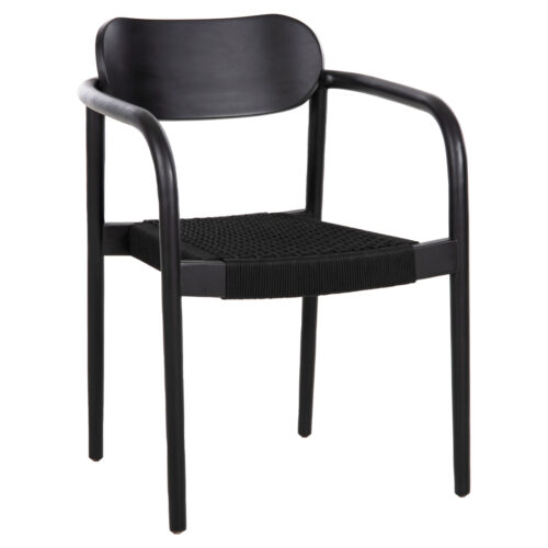ΠΟΛΥΘΡΟΝΑ OSLO HM9636.12 ΞΥΛΟ TEAK ΜΑΥΡΟ & ΣΧΟΙΝΙ--B’ΔΙΑΛΟΓΗΣ 55x54x80Yεκ. (x1)