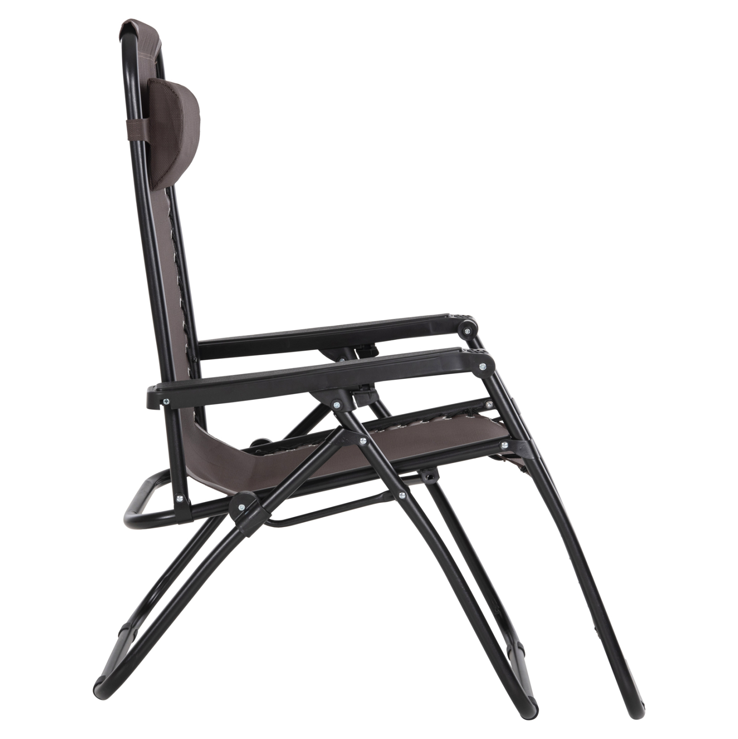 ΠΟΛΥΘΡΟΝΑ RELAX COMPANION HM5095.13 ΚΑΦΕ TEXTILENE-ΜΑΥΡΟ ΜΕΤΑΛΛΟ 67x145x110Υεκ. (x1) - Image 5