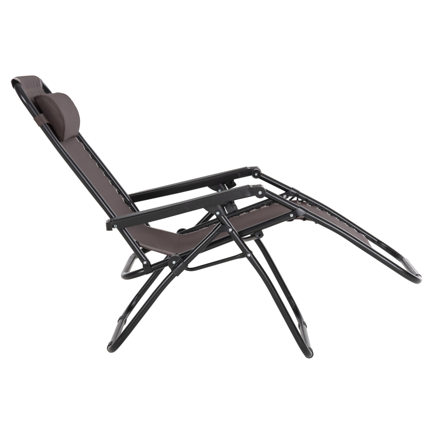 ΠΟΛΥΘΡΟΝΑ RELAX COMPANION HM5095.13 ΚΑΦΕ TEXTILENE-ΜΑΥΡΟ ΜΕΤΑΛΛΟ 67x145x110Υεκ. (x1) - Image 6