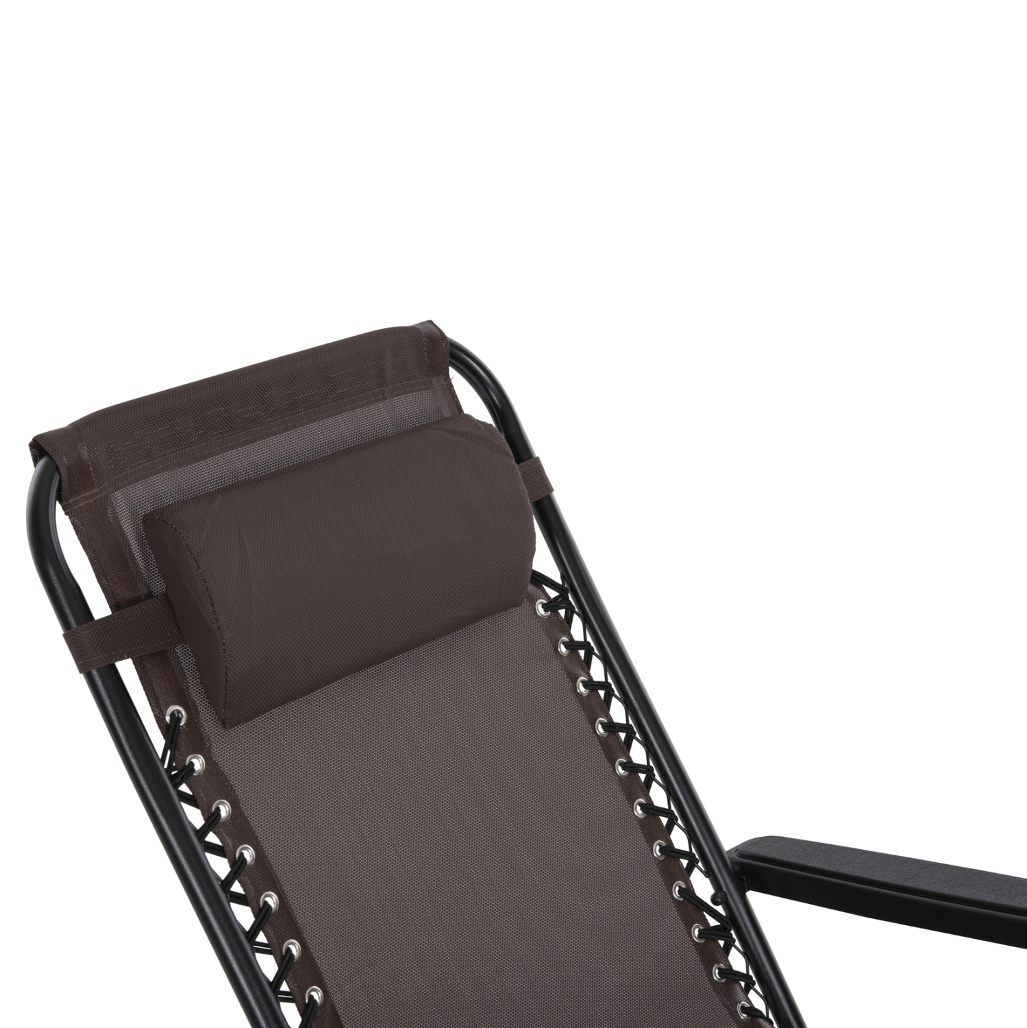 ΠΟΛΥΘΡΟΝΑ RELAX COMPANION HM5095.13 ΚΑΦΕ TEXTILENE-ΜΑΥΡΟ ΜΕΤΑΛΛΟ 67x145x110Υεκ. (x1) - Image 8