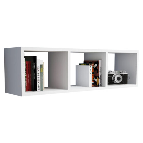 ΡΑΦΙΕΡΑ ΤΟΙΧΟΥ ΜΕΛΑΜΙΝΗΣ ΛΕΥΚΗ CLASSIKER HM9228.11 90x22x25,6Υ εκ. (x1)