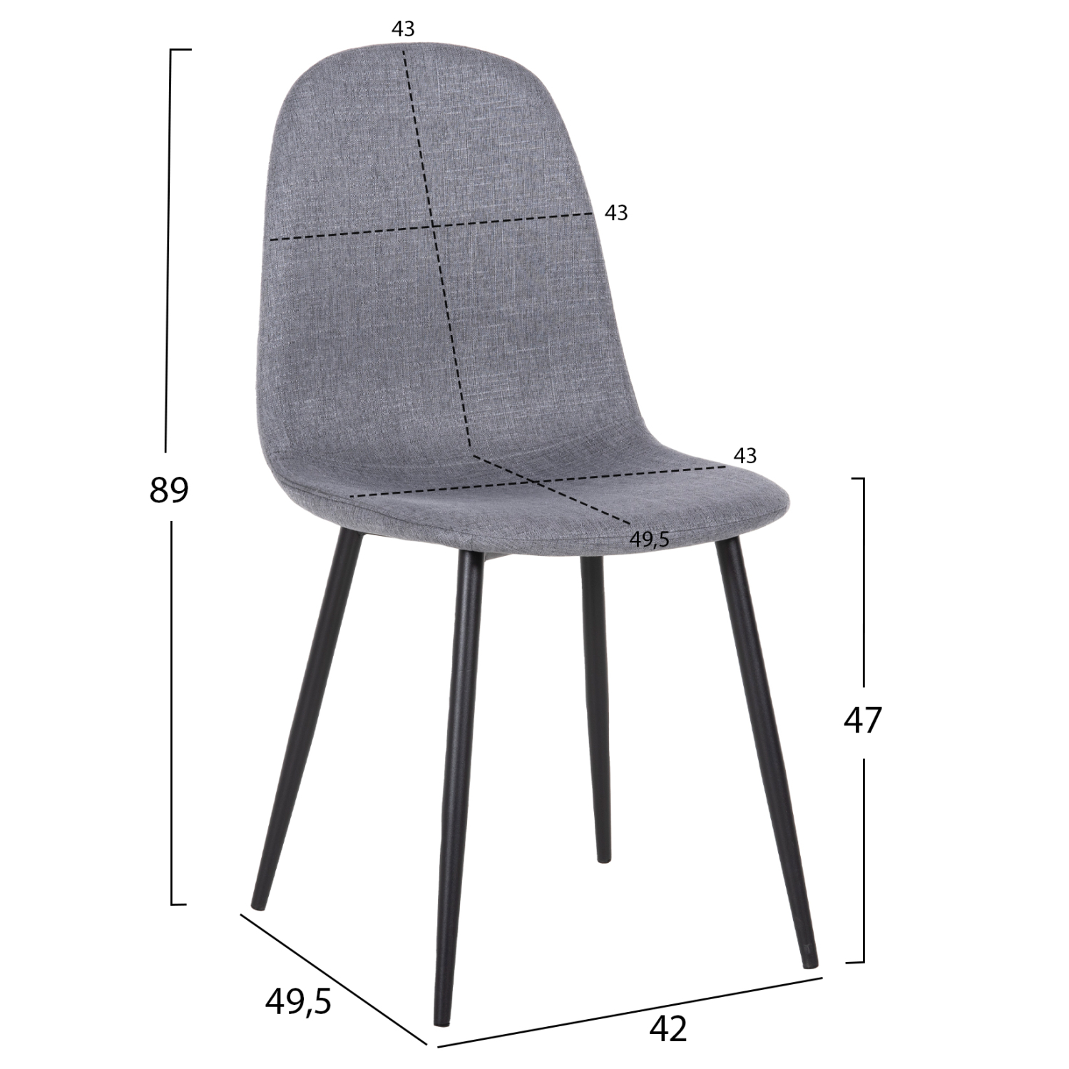 ΣΕΤ ΤΡΑΠΕΖΑΡΙΑΣ 5ΤΜΧ RAVEN HM21068.03 ΚΕΡΑΜΙΚΟ TOP ΓΚΡΙ ΜΑΡΜΑΡΟ--ΓΚΡΙ ΥΦΑΣΜΑ (x1) - Image 3