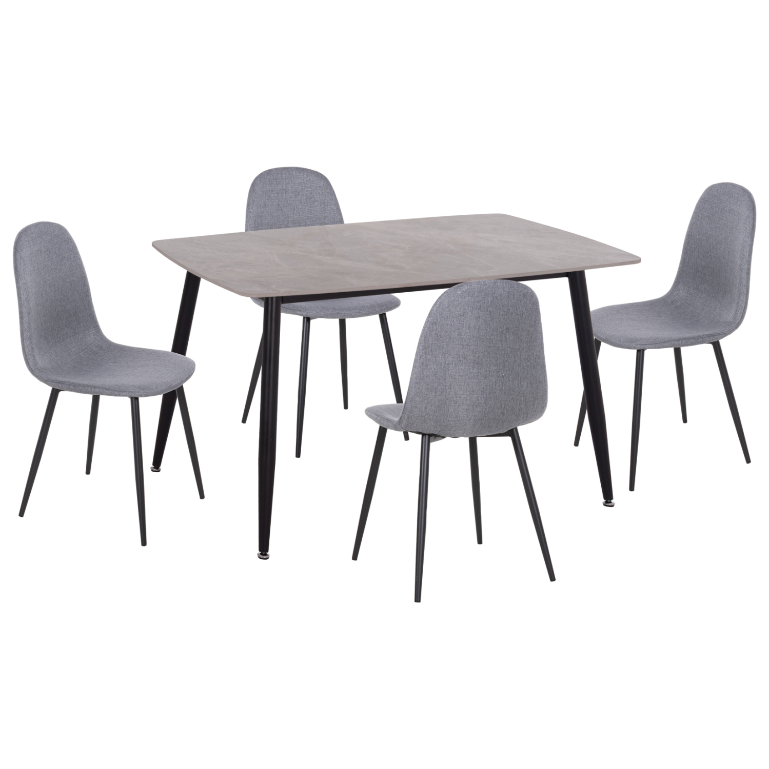 ΣΕΤ ΤΡΑΠΕΖΑΡΙΑΣ 5ΤΜΧ RAVEN HM21068.03 ΚΕΡΑΜΙΚΟ TOP ΓΚΡΙ ΜΑΡΜΑΡΟ--ΓΚΡΙ ΥΦΑΣΜΑ (x1)
