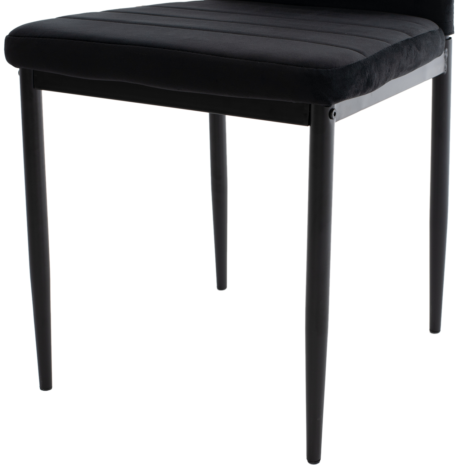 ΣΕΤ ΤΡΑΠΕΖΑΡΙΑΣ 5ΤΜΧ MINIMAL HM21173 MDF TOP ΜΑΥΡΟ-ΒΕΛΟΥΔΟ & ΜΕΤΑΛΛΟ ΜΑΥΡΟ (x1) - Image 6