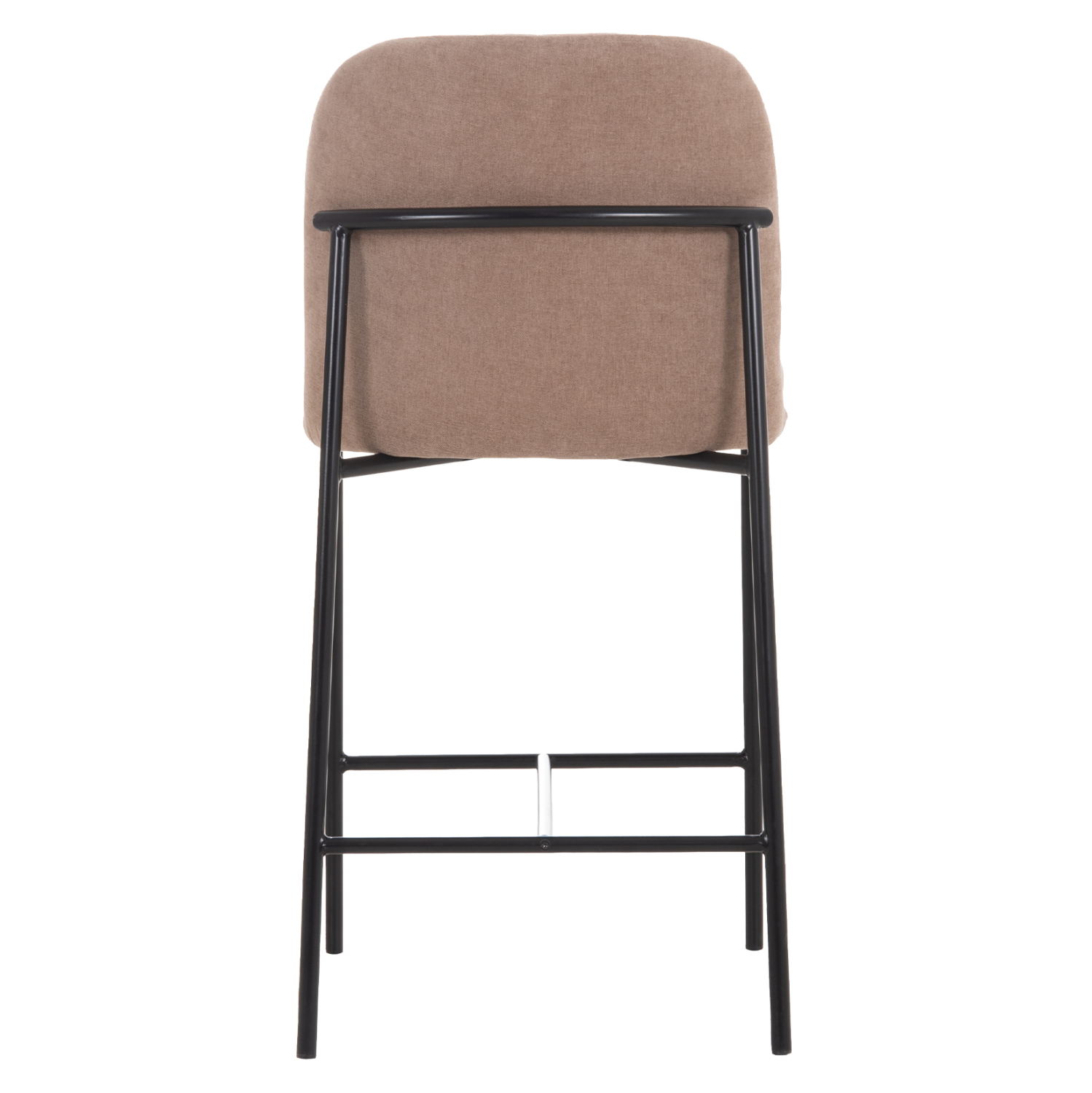 ΣΚΑΜΠΟ ΜΠΑΡ ΜΕΣ.ΥΨΟΥΣ MANIDO HM18427.02 TAUPE ΥΦΑΣΜΑ-ΜΕΤΑΛ.ΜΑΥΡΟΣ ΣΚΕΛΕΤΟΣ 45x55x92Υεκ (x2) - Image 6