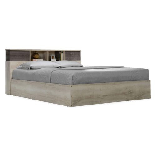 Κρεβάτι OLYMPUS pakoworld χρώμα castillo-toro 160x200εκ (x1)