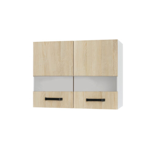 Anita Πάνω Ντουλάπι-Βιτρίνα Σονόμα 80x32x57cm
