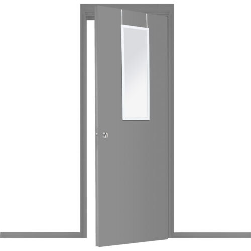 Καθρέπτης πόρτας PWD-0111 pakoworld polyresin-λευκό 34x1.7x94εκ (x1)