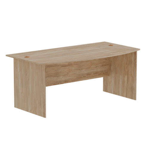 Γραφείο εργασίας Anze pakoworld φυσικό μελαμίνης 180x93.5x75εκ (x1)