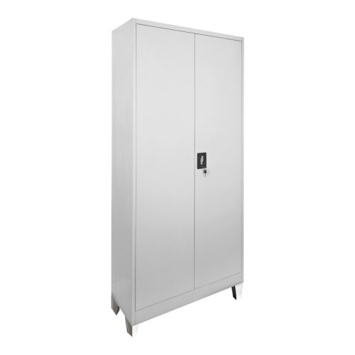Μεταλλική ντουλάπα Ugren pakoworld ανοιχτό γκρι 90x40x190εκ (x1)