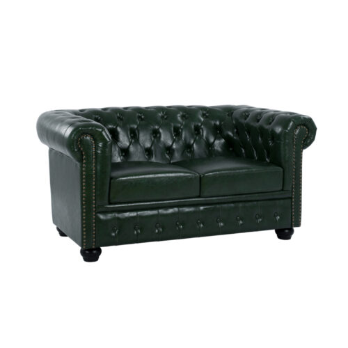 ΚΑΝΑΠΕΣ 2ΘΕΣΙΟΣ T.CHESTERFIELD HM3010.08 ΤΕΧΝΟΔΕΡΜΑ ΚΥΠΑΡΙΣΣΙ 150x90x70Υ εκ. (x1)