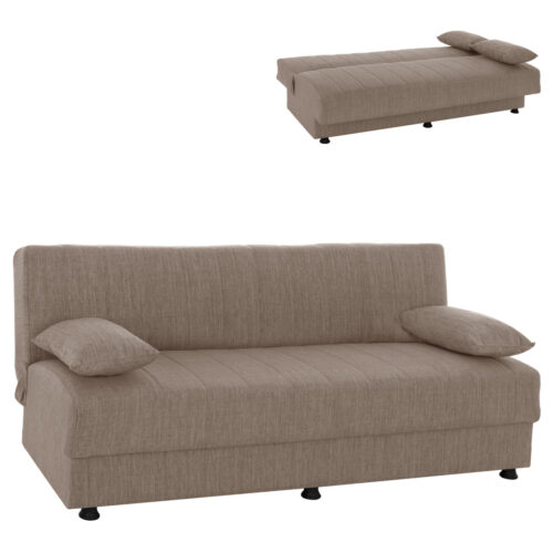 ΚΑΝΑΠΕΣ ΚΡΕΒΑΤΙ ANDRI ΤΡΙΘΕΣΙΟΣ ΜΠΕΖ HM3239.04 180x83x74Υ εκ. (x1)