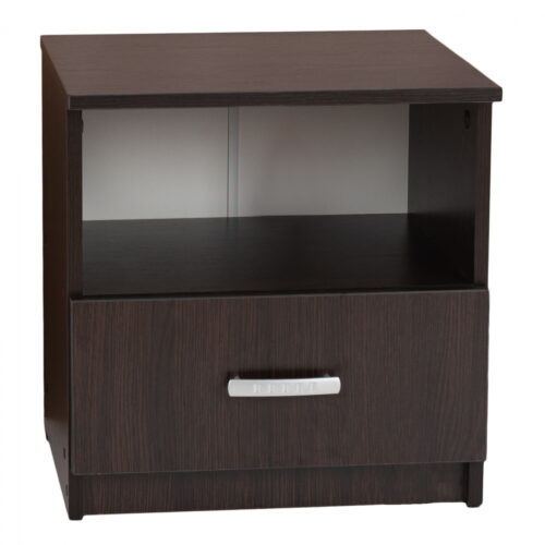 ΚΟΜΟΔΙΝΟ ΜΕ ΣΥΡΤΑΡΙ ADLER HM2431.02 ΜΕΛΑΜΙΝΗ WENGE 45x40x48Υεκ. (x1)