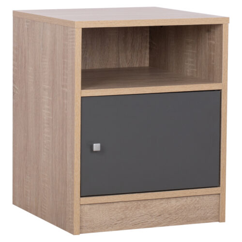 ΚΟΜΟΔΙΝΟ MALORY HM2205.04 ΜΕΛΑΜΙΝΗ SONAMA-ΓΚΡΙ 40x40x50Yεκ. (x1)