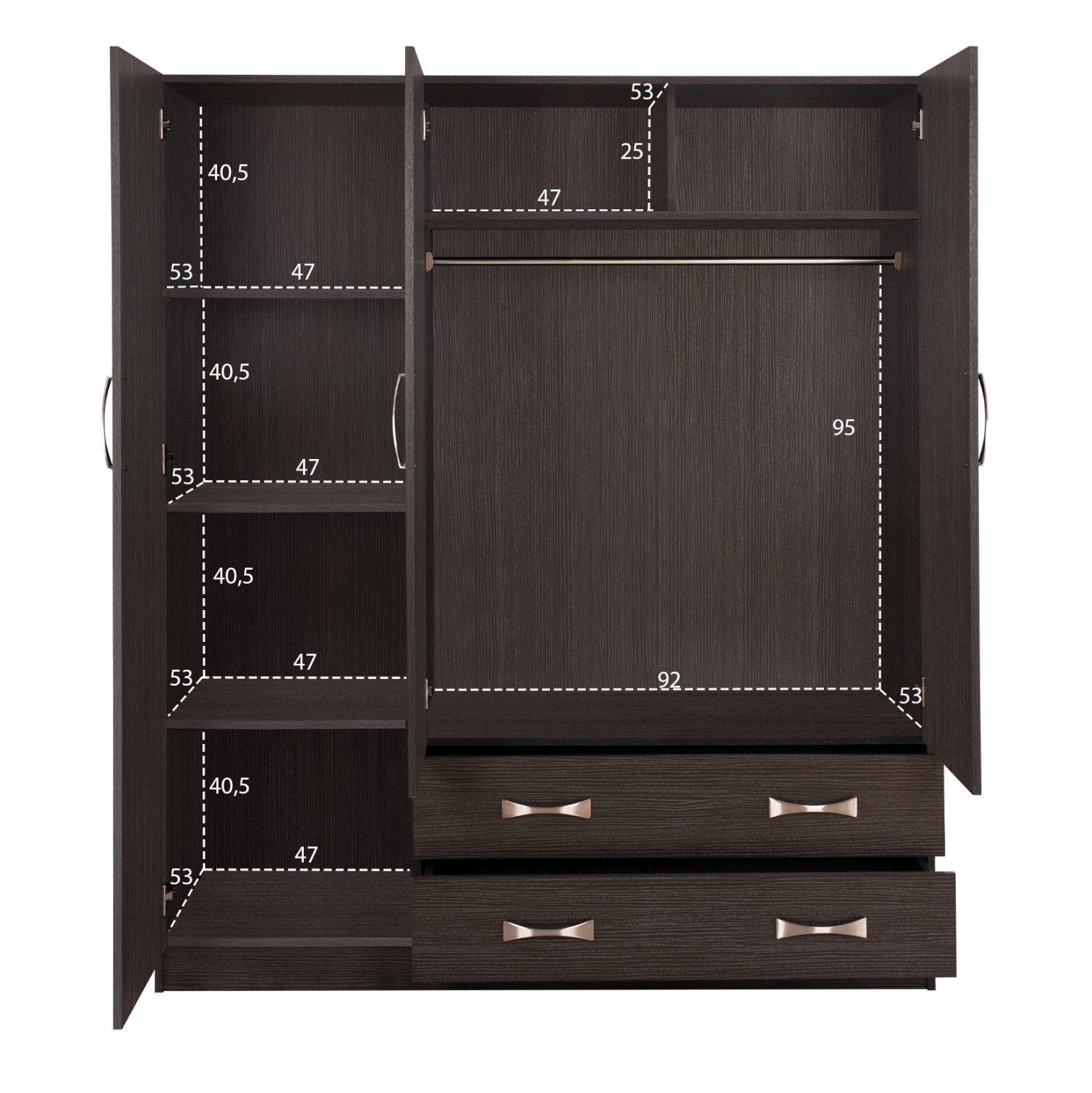ΝΤΟΥΛΑΠΑ 3ΦΥΛΛΗ CARLY HM384.01 ΜΕ ΔΥΟ ΣΥΡΤΑΡΙΑ ZEBRANO 150X55Χ180Υεκ. (x1) - Image 10