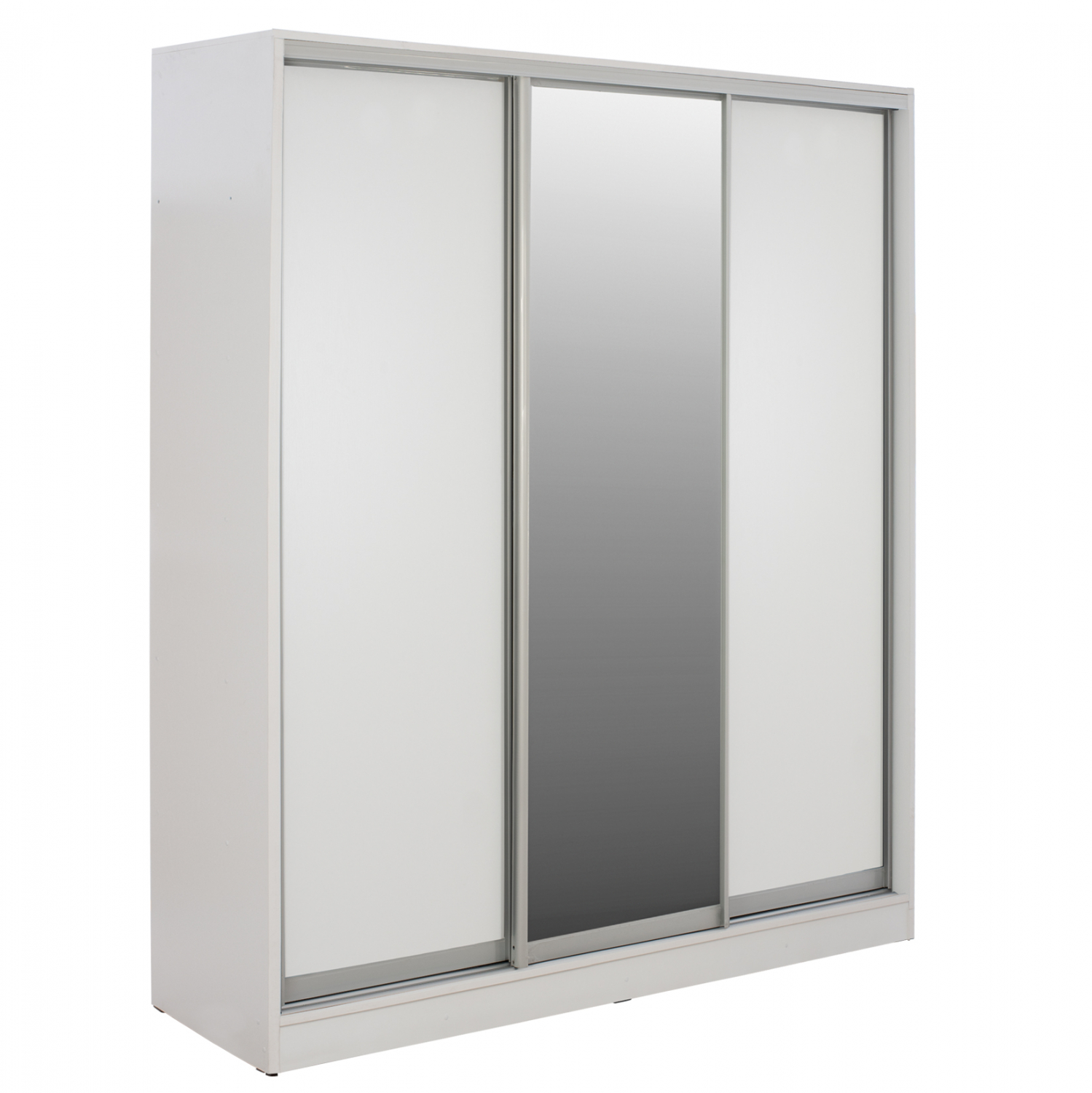 ΝΤΟΥΛΑΠΑ 3ΦΥΛΛΗ ΣΥΡΟΜΕΝΗ ΜΕ ΚΑΘΡΕΦΤΗ ADLER HM2461.03 ΜΕΛΑΜΙΝΗ ΛΕΥΚΗ 183x60x220Υ (x1)