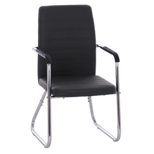 ΠΟΛΥΘΡΟΝΑ DALEY HM1021.01 ΜΕ ΜΠΡΑΤΣΑ ΜΑΥΡΟ PU 56x58x93 εκ. (x4)