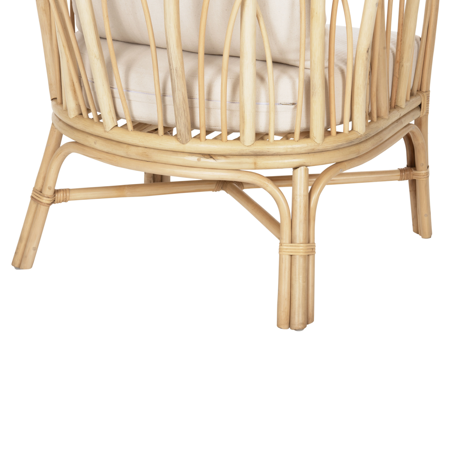 ΠΟΛΥΘΡΟΝΑ ESTOR HM9817 RATTAN ΣΕ ΦΥΣΙΚΟ-ΛΕΥΚΟ ΜΑΞΙΛΑΡΙ 78x75x92Υ εκ. (x1) - Image 9