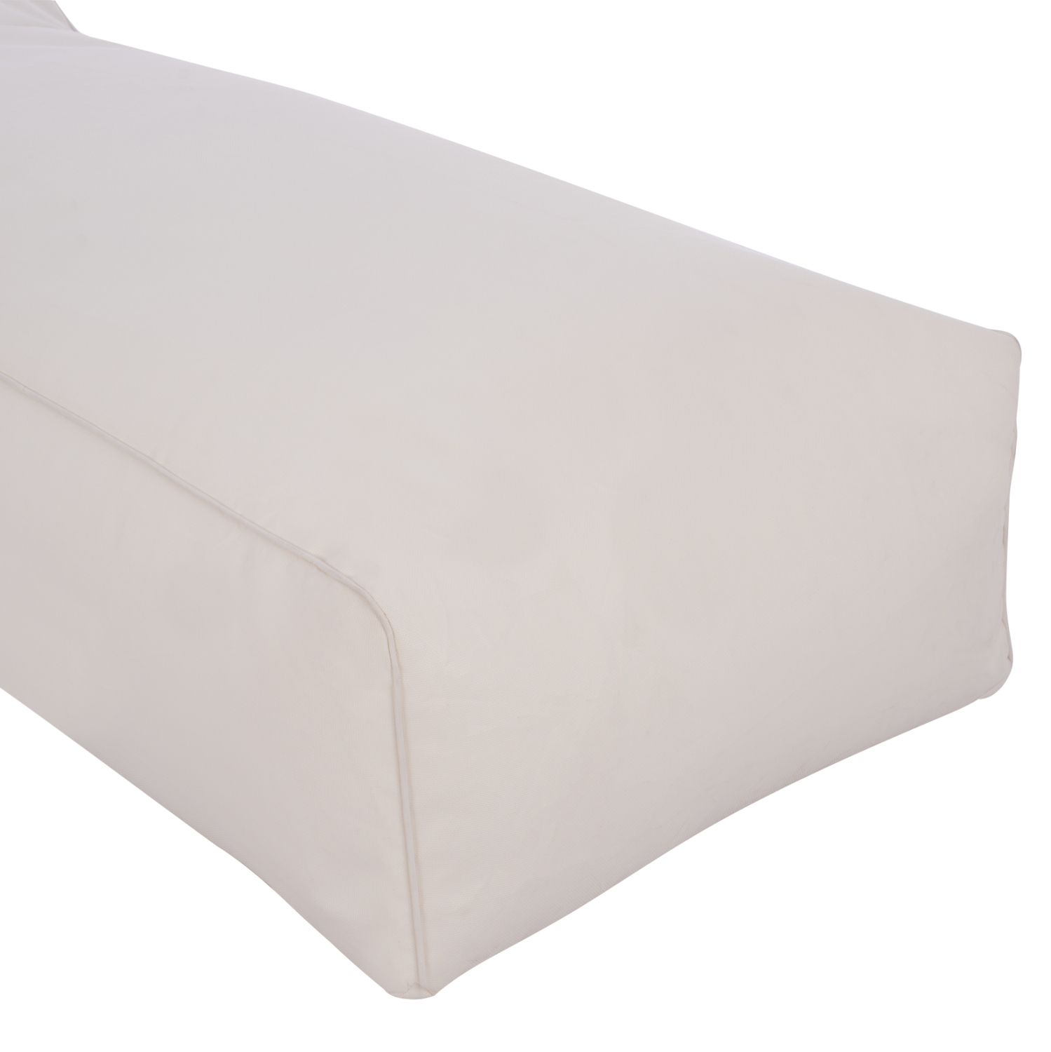 ΠΟΥΦ ΞΑΠΛΩΣΤΡΑ WADELIN HM5774.11 ΜΕ TEXTILENE ΛΕΥΚΟ 190x80x40-60Υ εκ. (x1) - Image 6