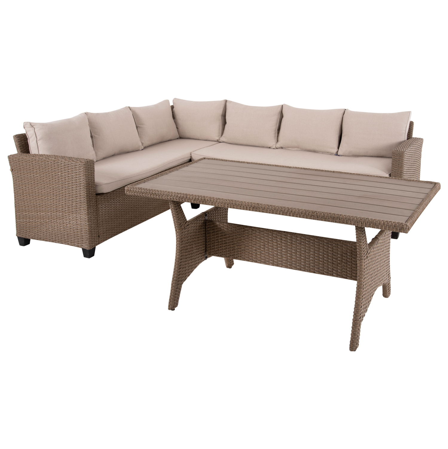 ΣΕΤ ΣΑΛΟΝΙ ΓΩΝΙΑ & ΤΡΑΠΕΖΙ CARSON HM6078.02 ΜΟΚΑ ΣΥΝΘ.RATTAN-ΜΑΞΙΛΑΡΙΑ (x1) - Image 4