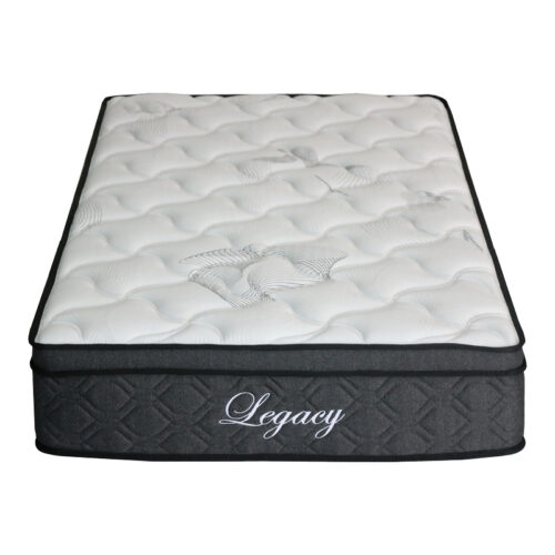 Στρώμα Legacy pakoworld pocket spring μονής όψης roll pack με ενσωματωμένο ανώστρωμα 23-25cm 100x200εκ (x1)