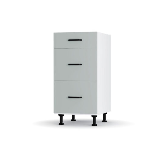 Modest Κάτω Ντουλάπι Συρταριέρα Γκρι  40x48x82 εκ
