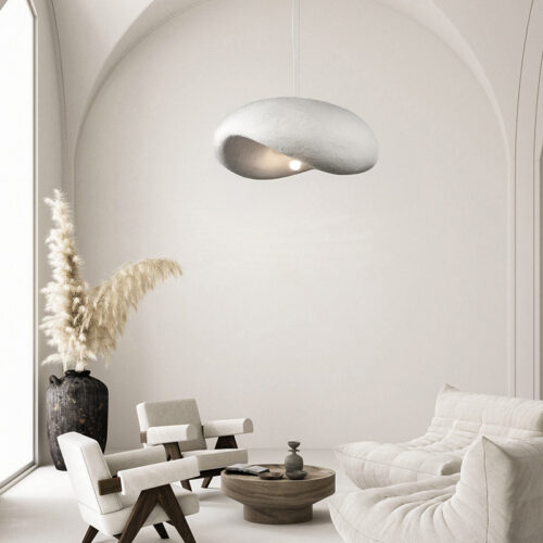 Φωτιστικό οροφής led Ferecon pakoworld E27 ps λευκό Φ45x25εκ (x1)