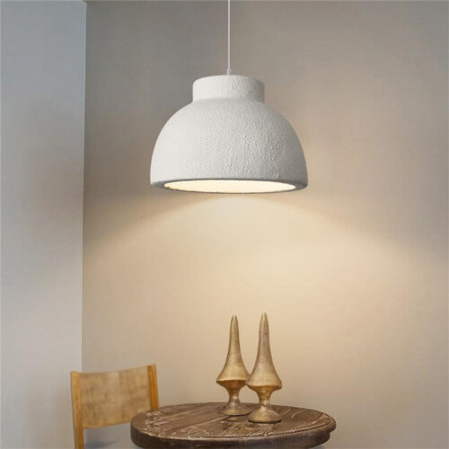 Φωτιστικό οροφής led Jenila pakoworld E27 ps λευκό Φ30x20εκ (x1)